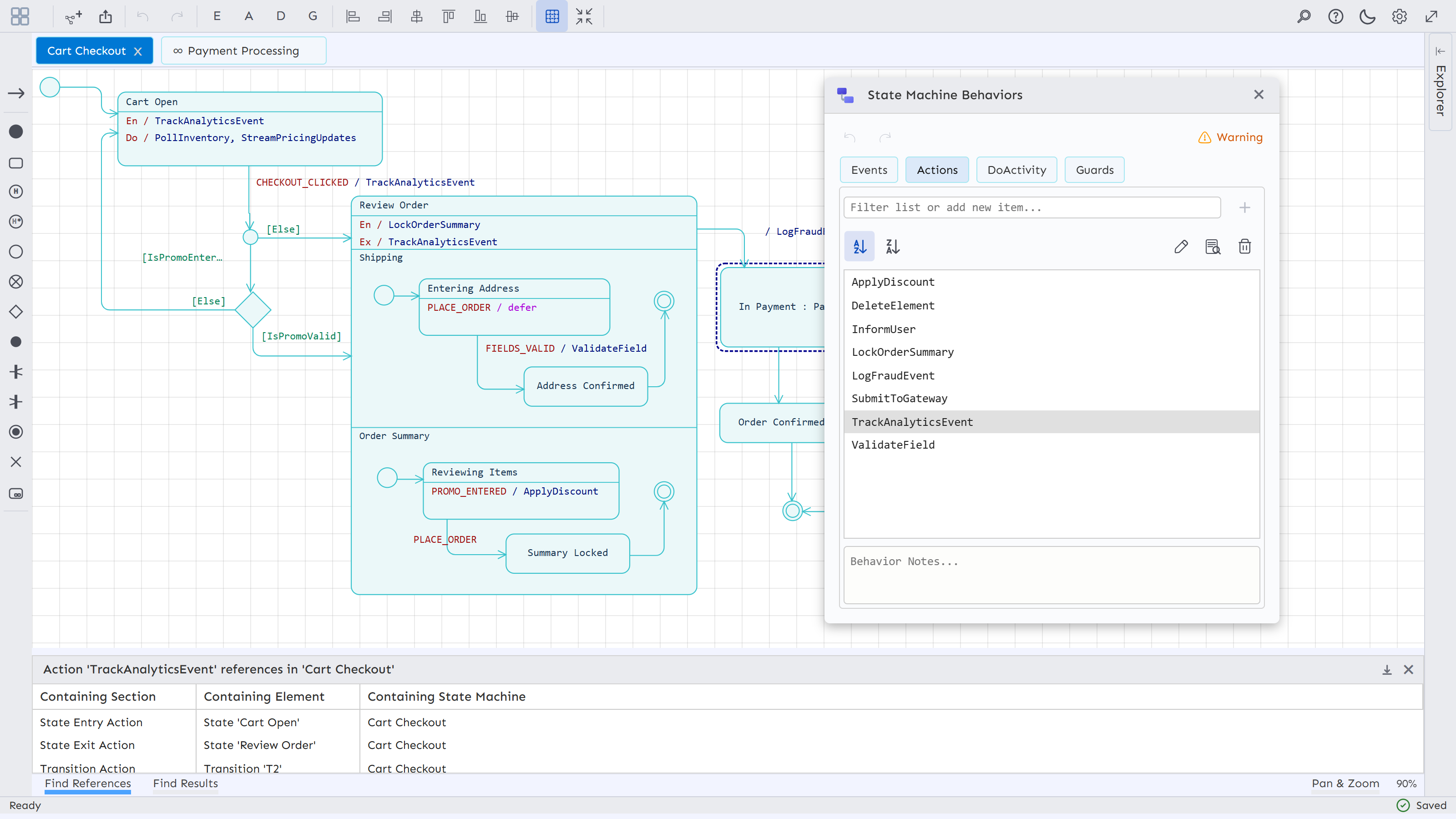 Logiop Studio Workspace Behaviors Light